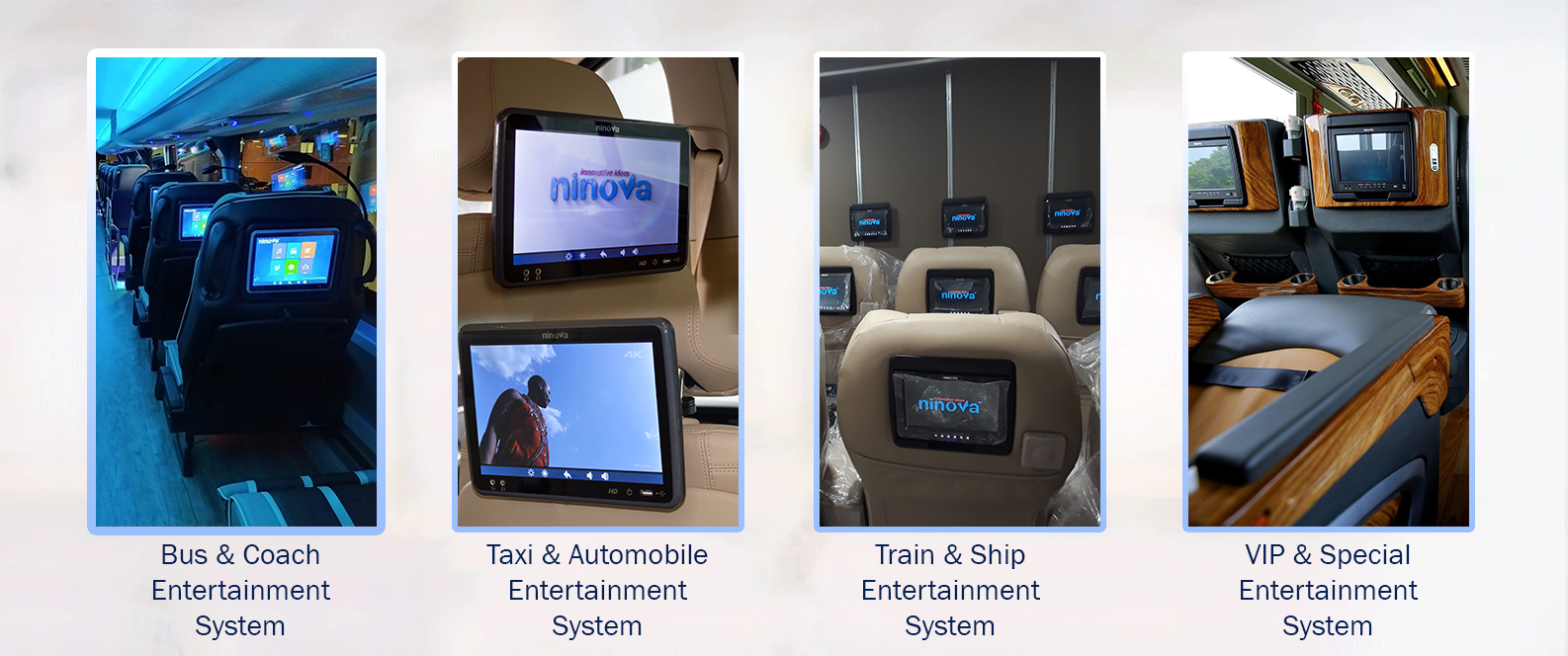 ninova bus and coach entertainment system